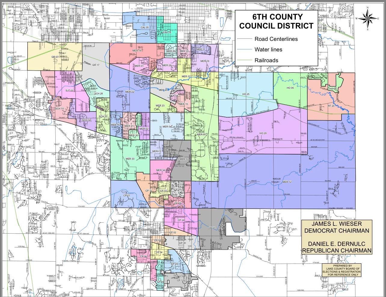 District map for Gina Pimentel's district
